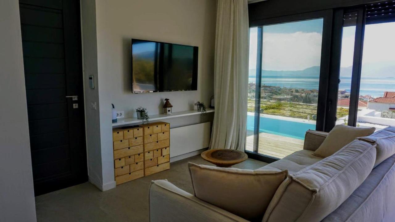 Villa Karma Paleros المظهر الخارجي الصورة