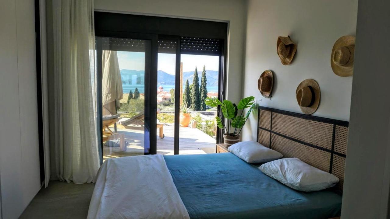 Villa Karma Paleros المظهر الخارجي الصورة